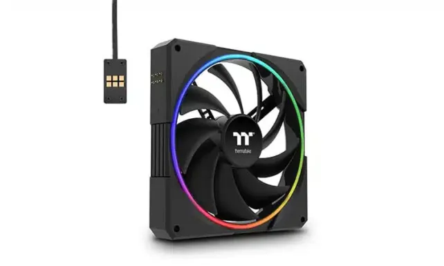 TS EX RGB: Thermaltake fans with integrated thermal sensor