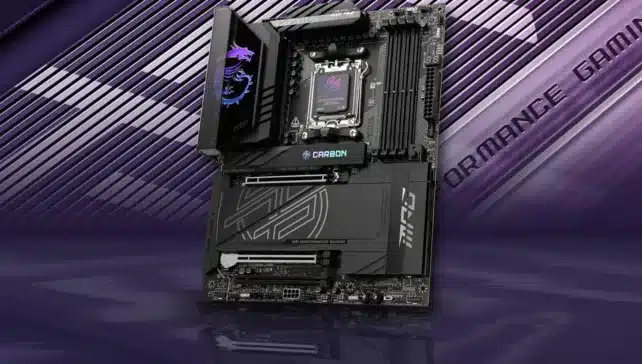 msi x870e carbon wifi banniere preview