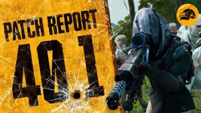 PUBG Mise à jour 40.1 PC Console