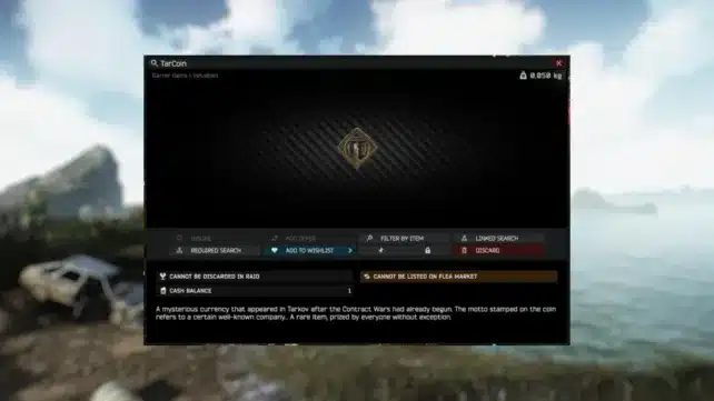 Escape from Tarkov TarCoin