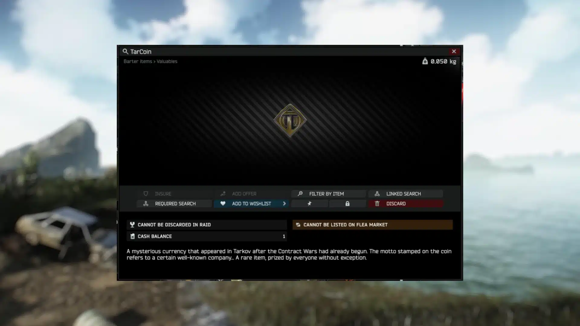 Escape from Tarkov TarCoin