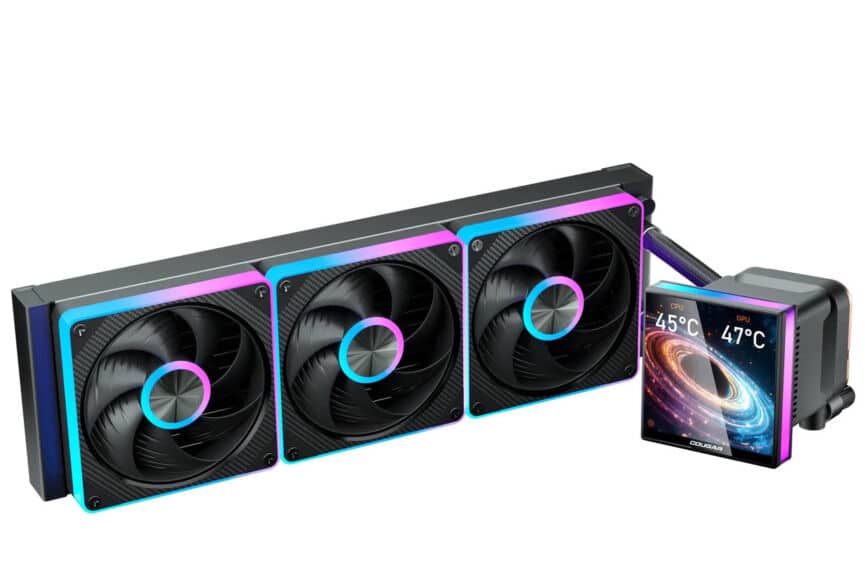 Cougar LQX PRO et Elite : des AIO avec écran LCD et ventilateur intégré