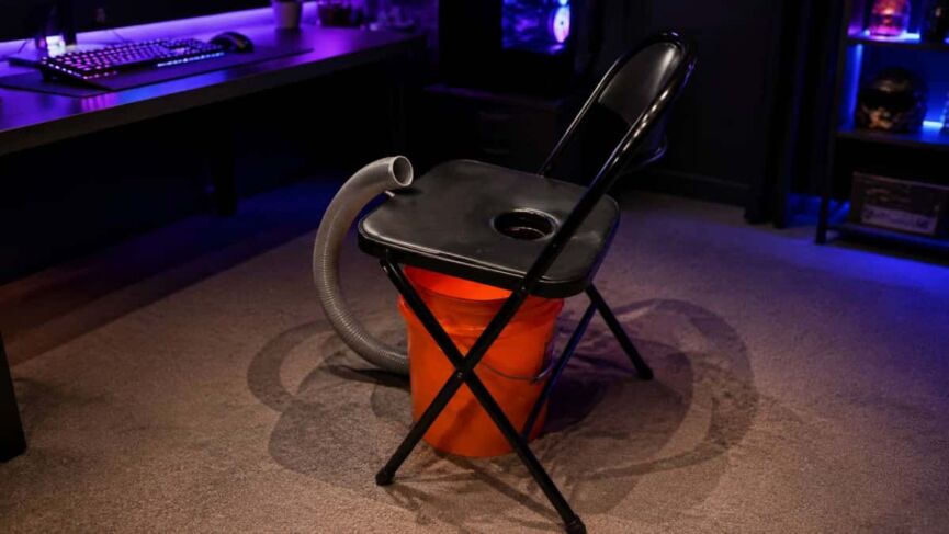 La chaise "Battle Bucket" de Fortnite vendue 500$ sur Facebook