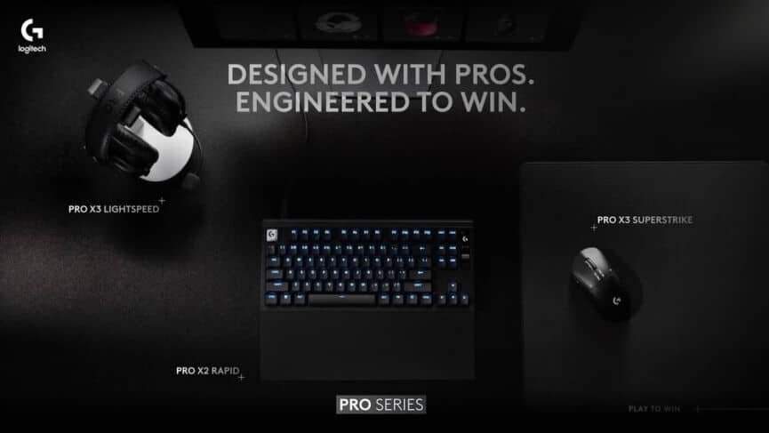 Logitech G célèbre 10 ans de PRO avec quatre nouveaux produits compétitifs