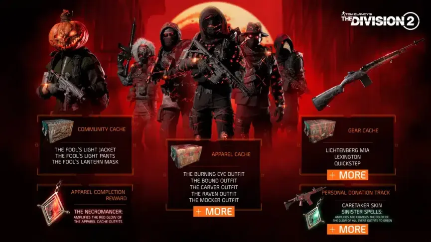The Division 2 : le patch TUY8S3.2 lance l'événement Red Moon Unleashed
