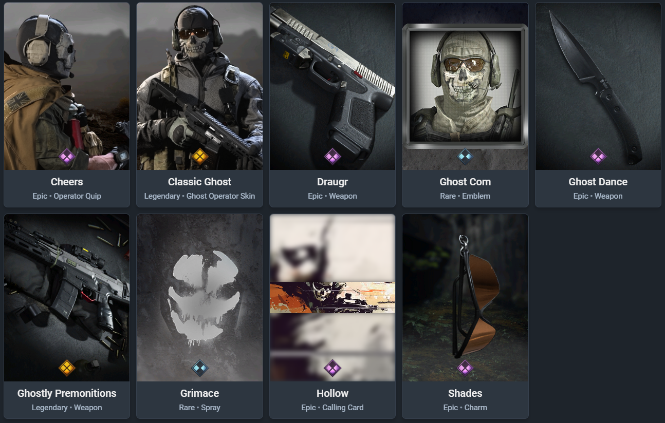 Rus ui call of duty ghost. Call of Duty Warzone набор. Гоуст Call of Duty варзон. Набор Гоуста Call of Duty. Гоуст призрак Call of Duty варзон.